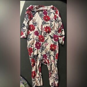 18-24 month posh peanut button up romper very good used condition